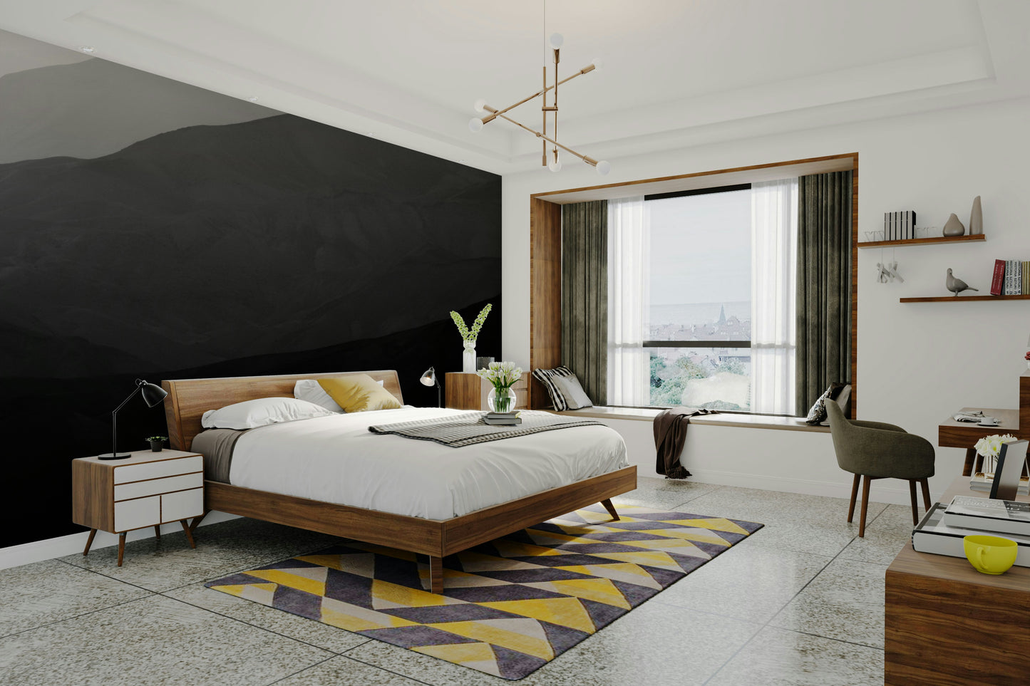 Mountains of the Judean Desert 8 Wall Mural