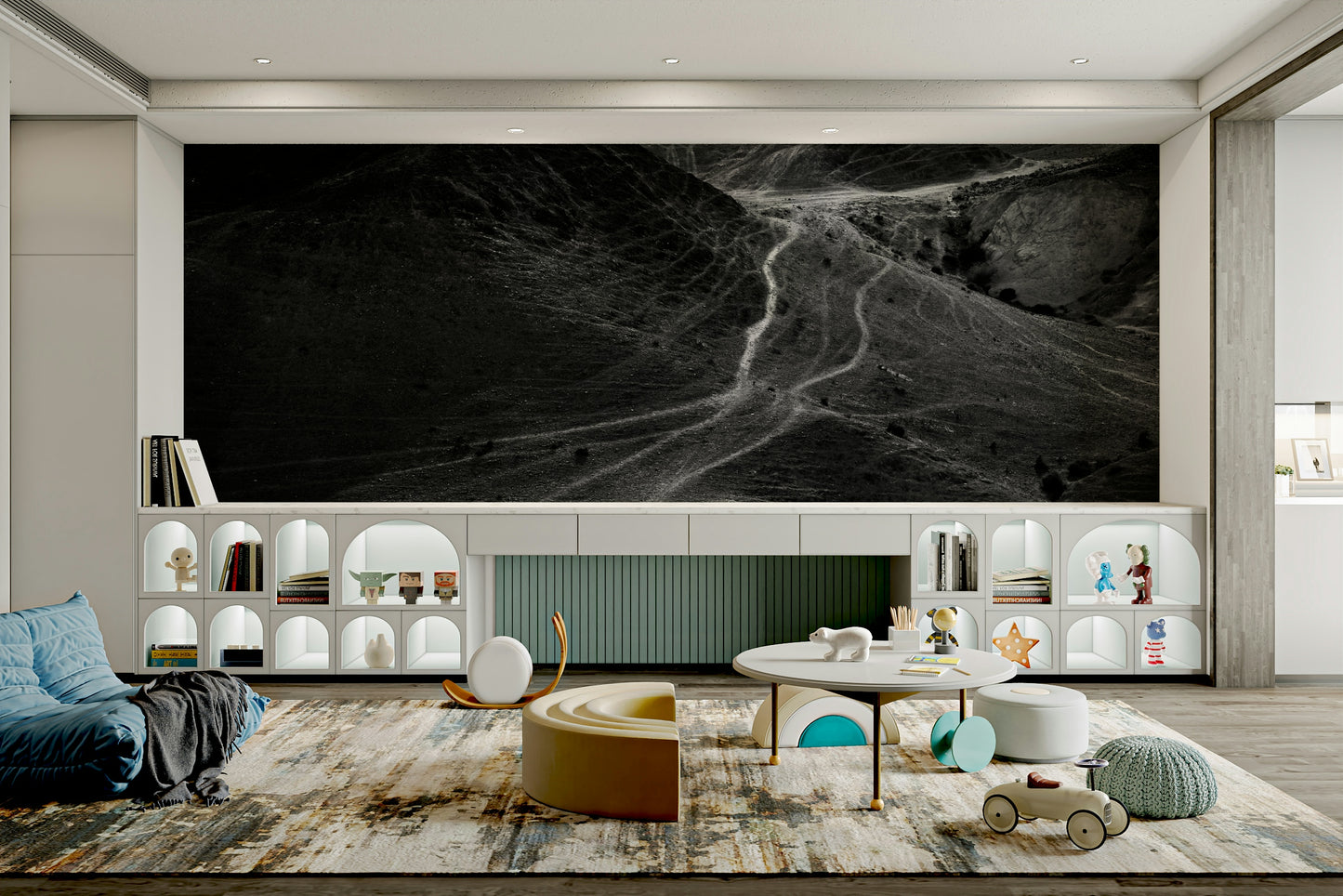 Mountains of the Judean Desert 5 Wall Mural