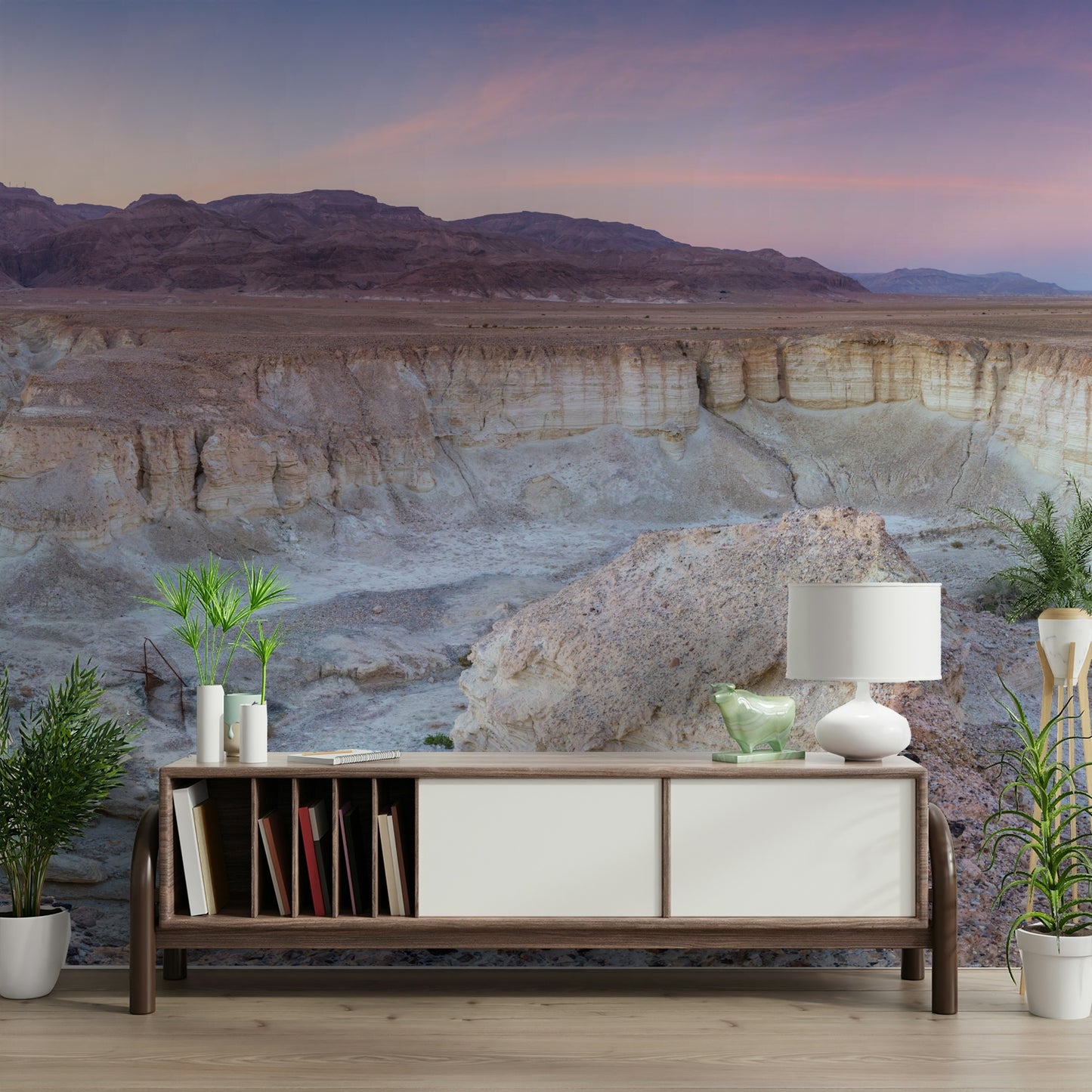 Desert Valley View Wall Mural