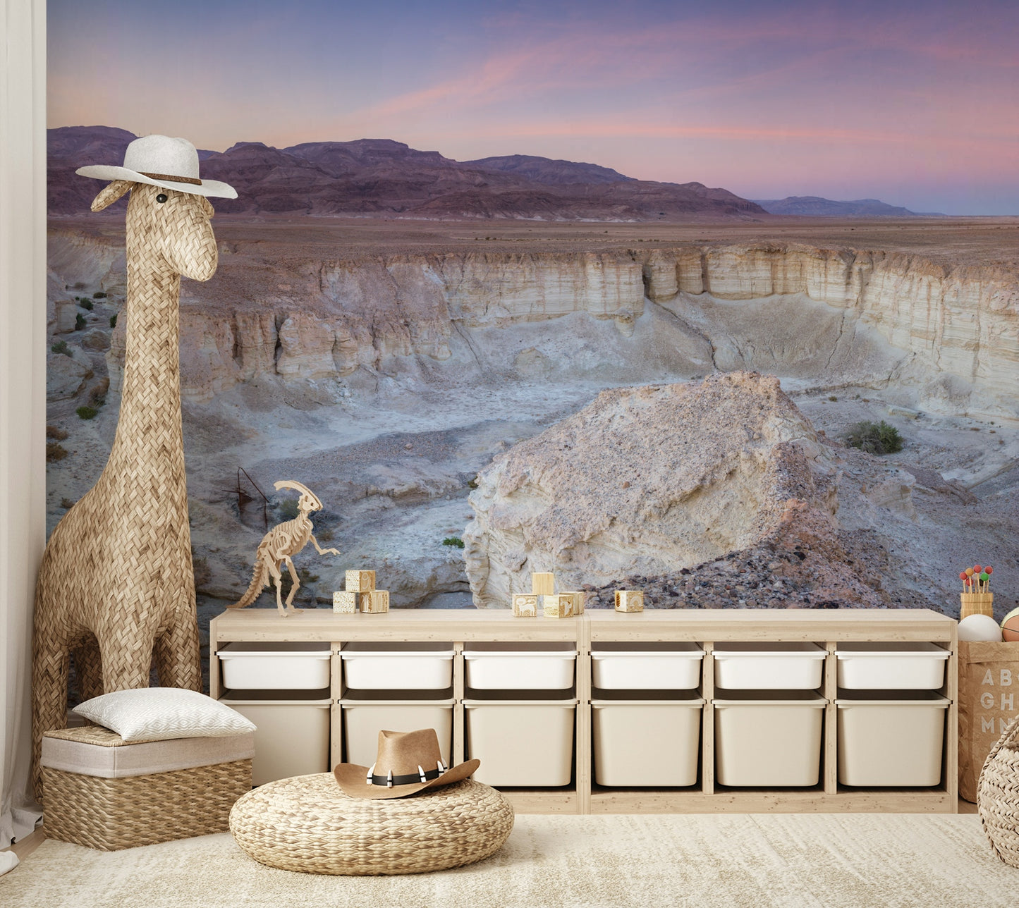 Desert Valley View Wall Mural