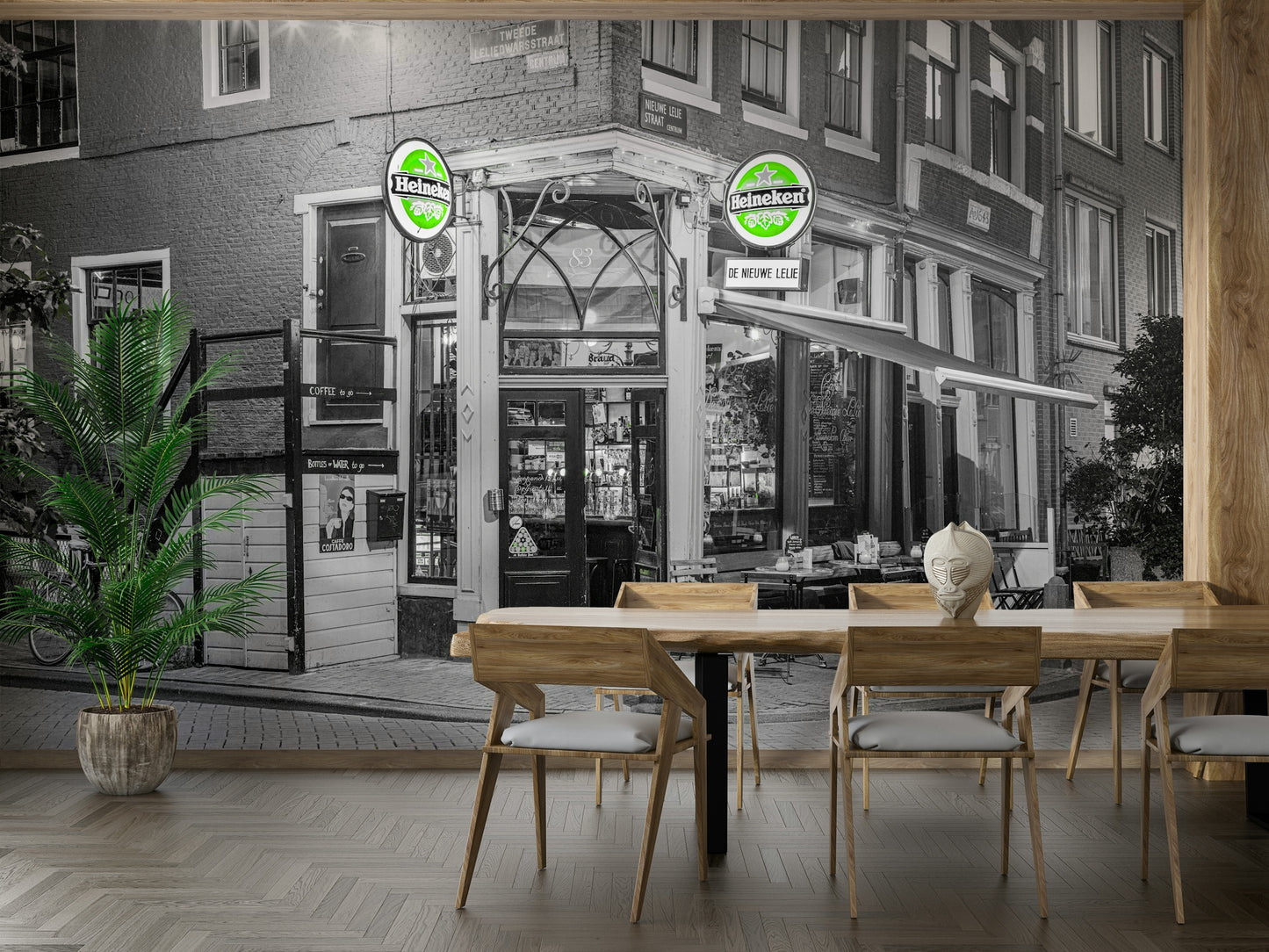 Amsterdam Cafe Wall Mural