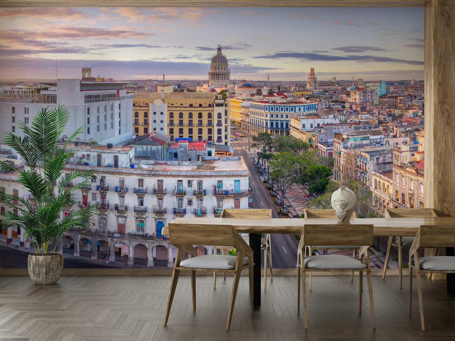 Havana’s Aerial Beauty Wall Mural