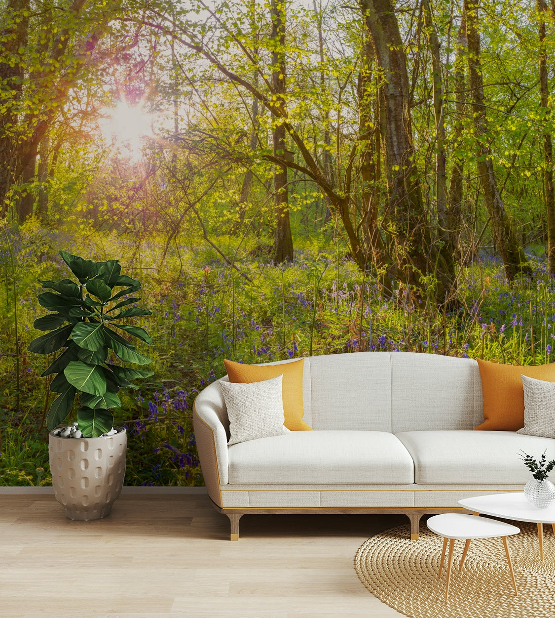 Forest Bloom Wall Mural