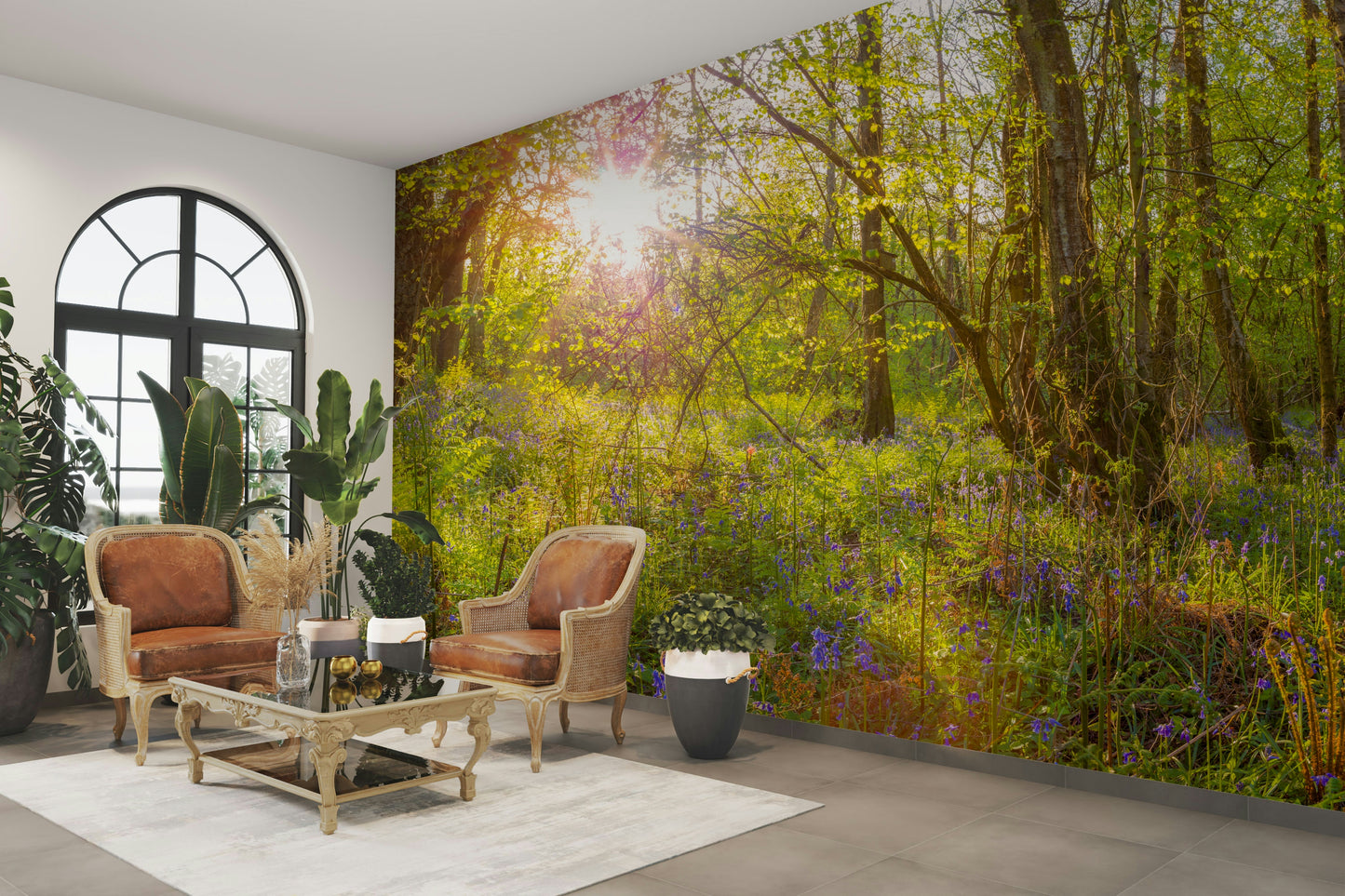 Forest Bloom Wall Mural