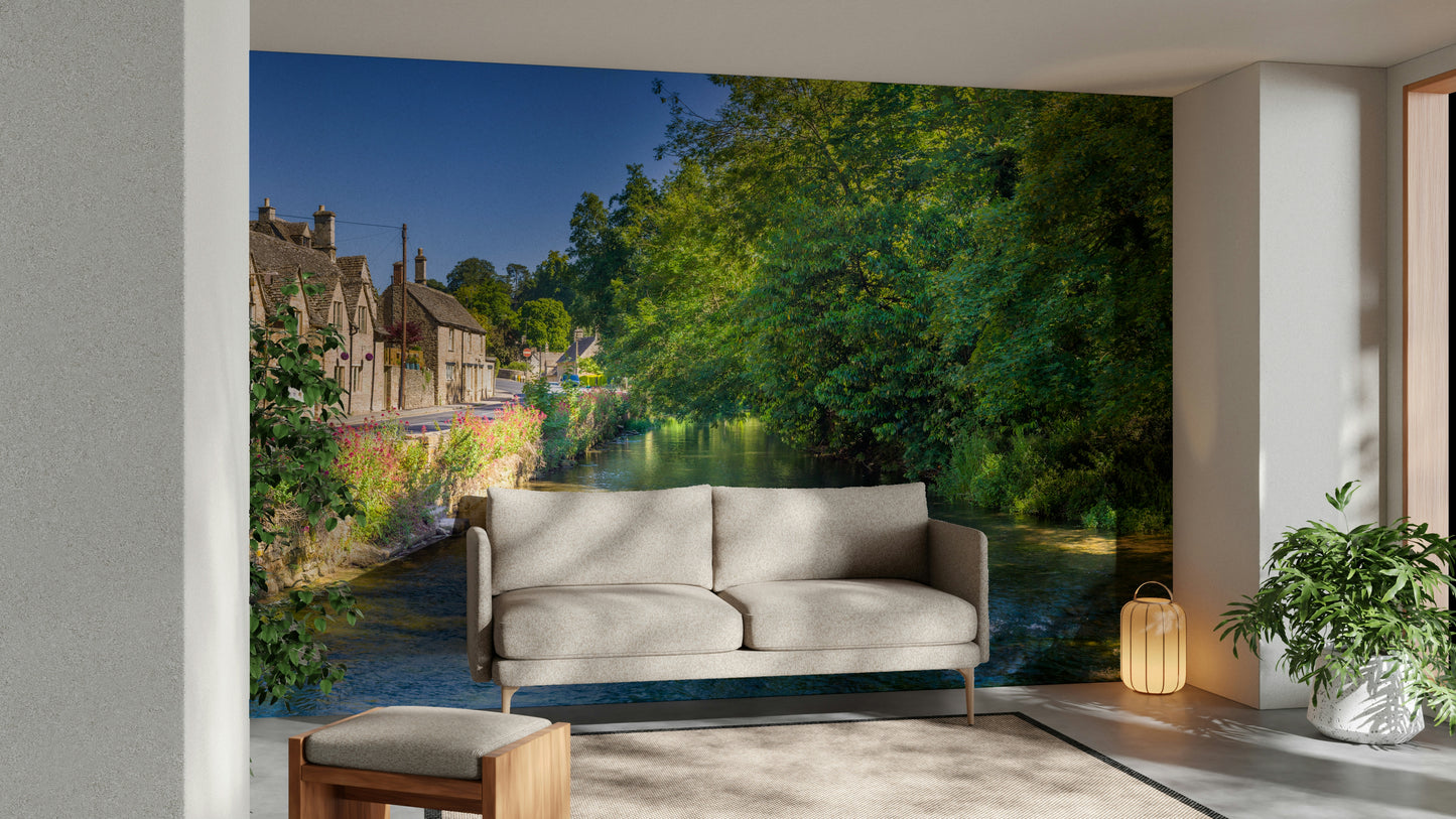 Bibury Stream Wall Mural