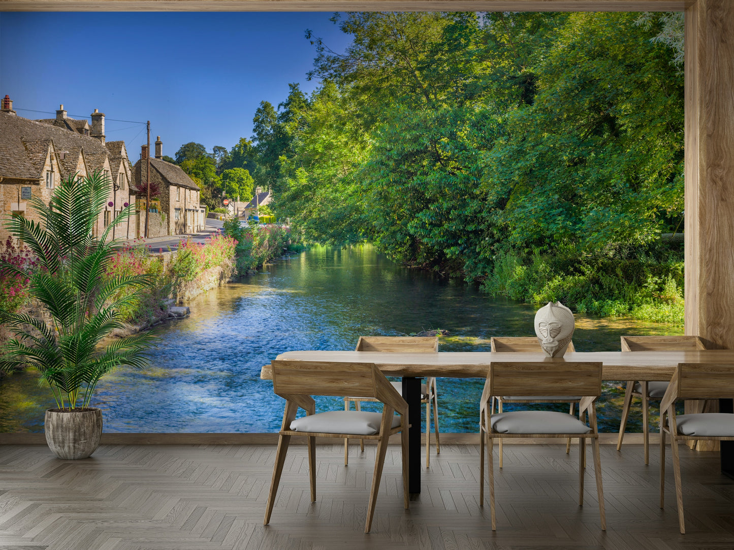 Bibury Stream Wall Mural