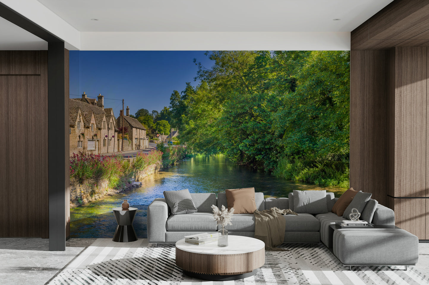 Bibury Stream Wall Mural