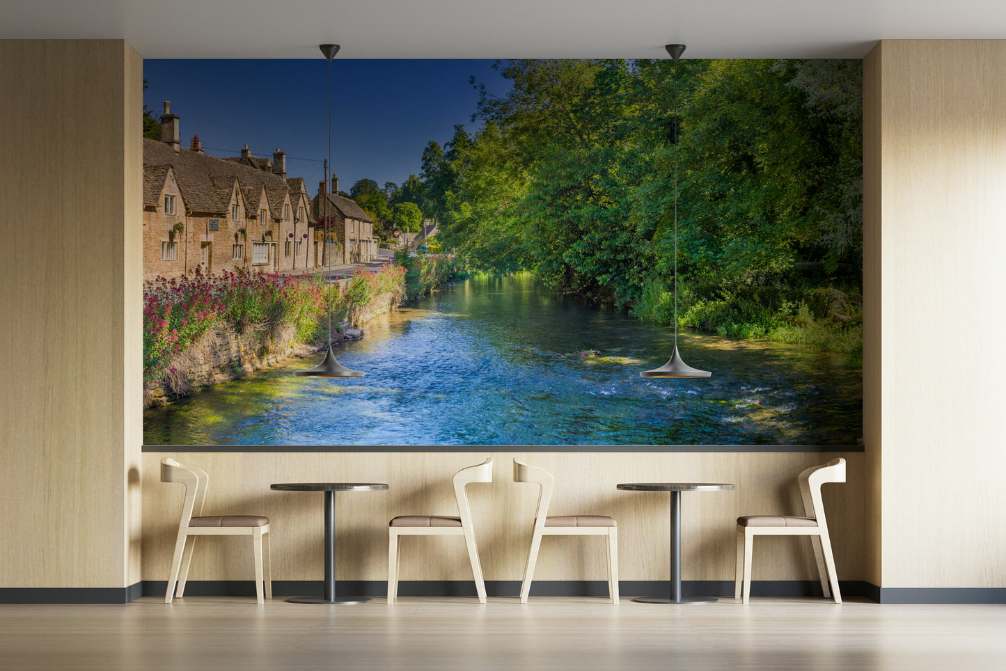 Bibury Stream Wall Mural
