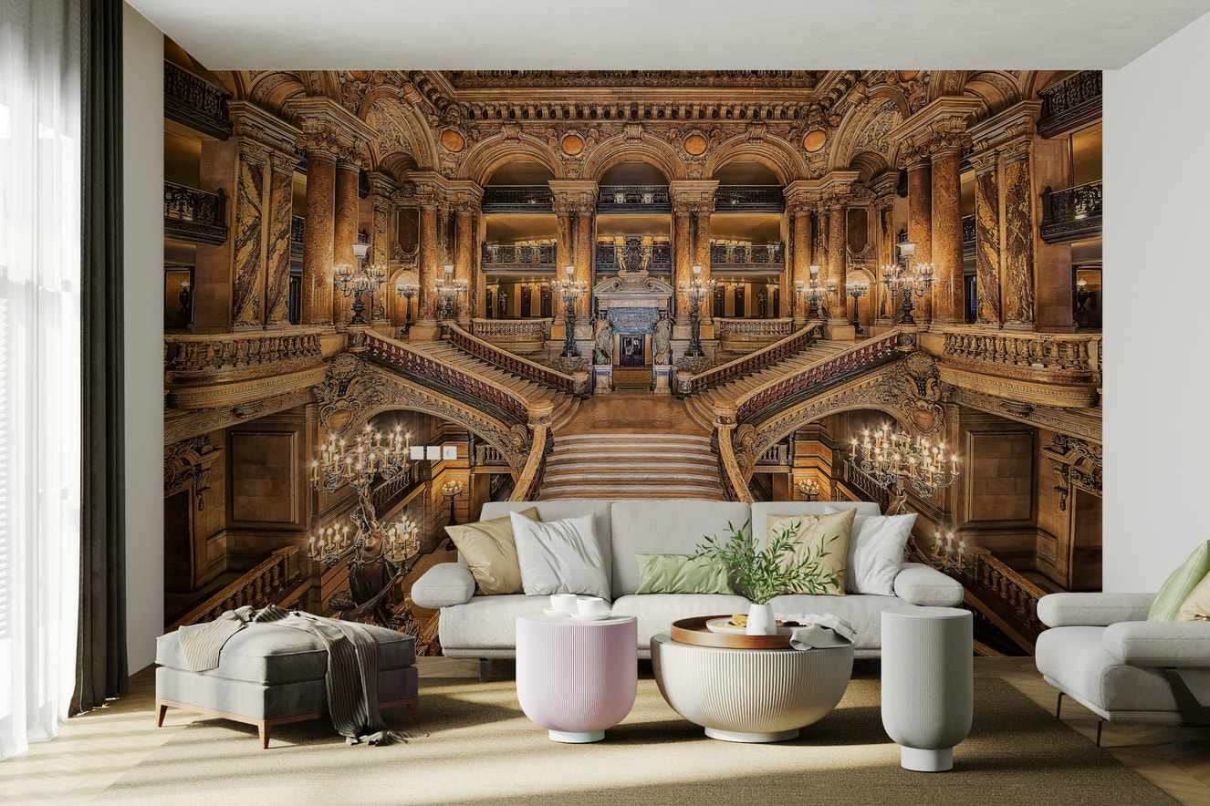 Baroque Elegance Wall Mural