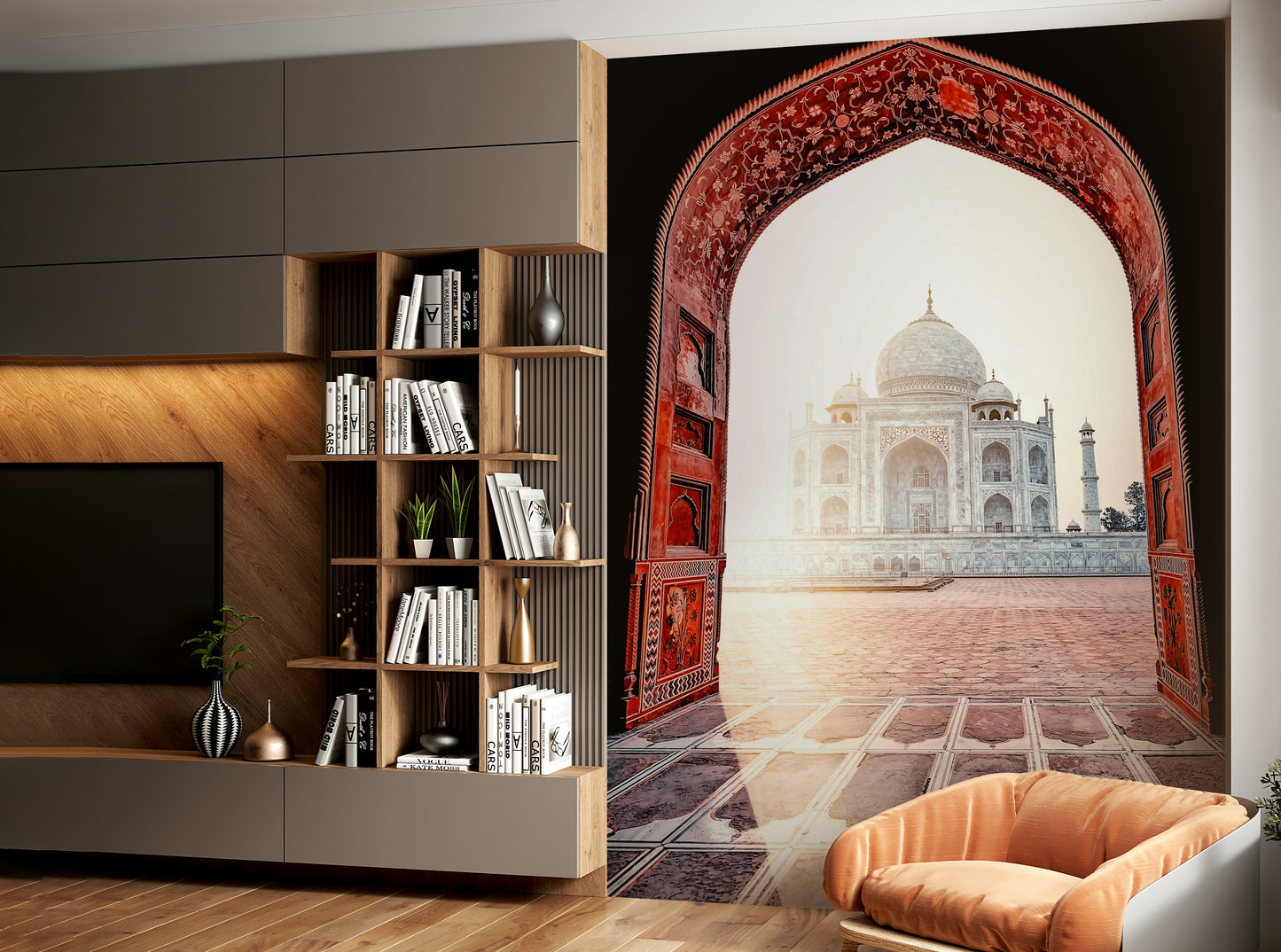 Taj Mahal Vista Wall Mural