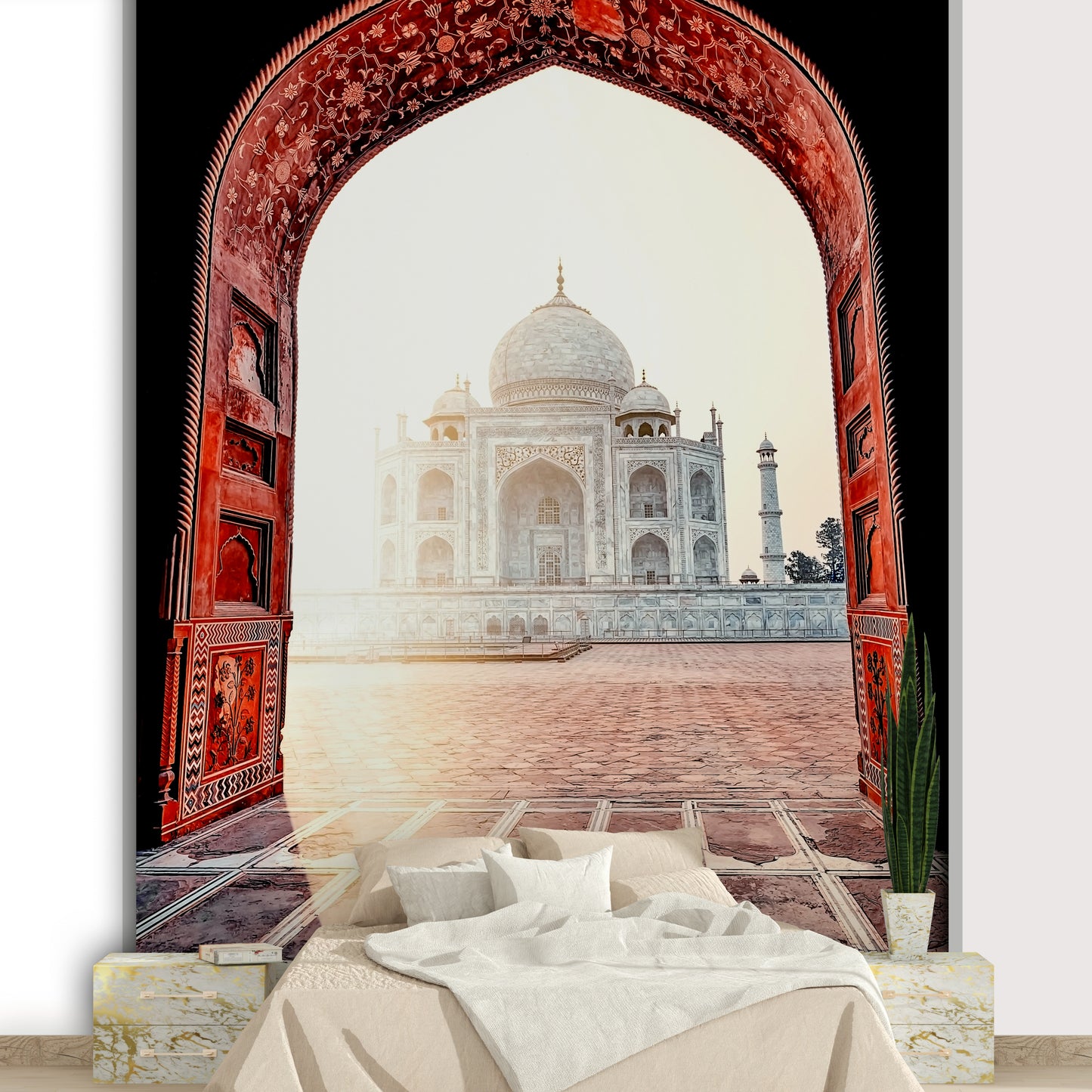 Taj Mahal Vista Wall Mural
