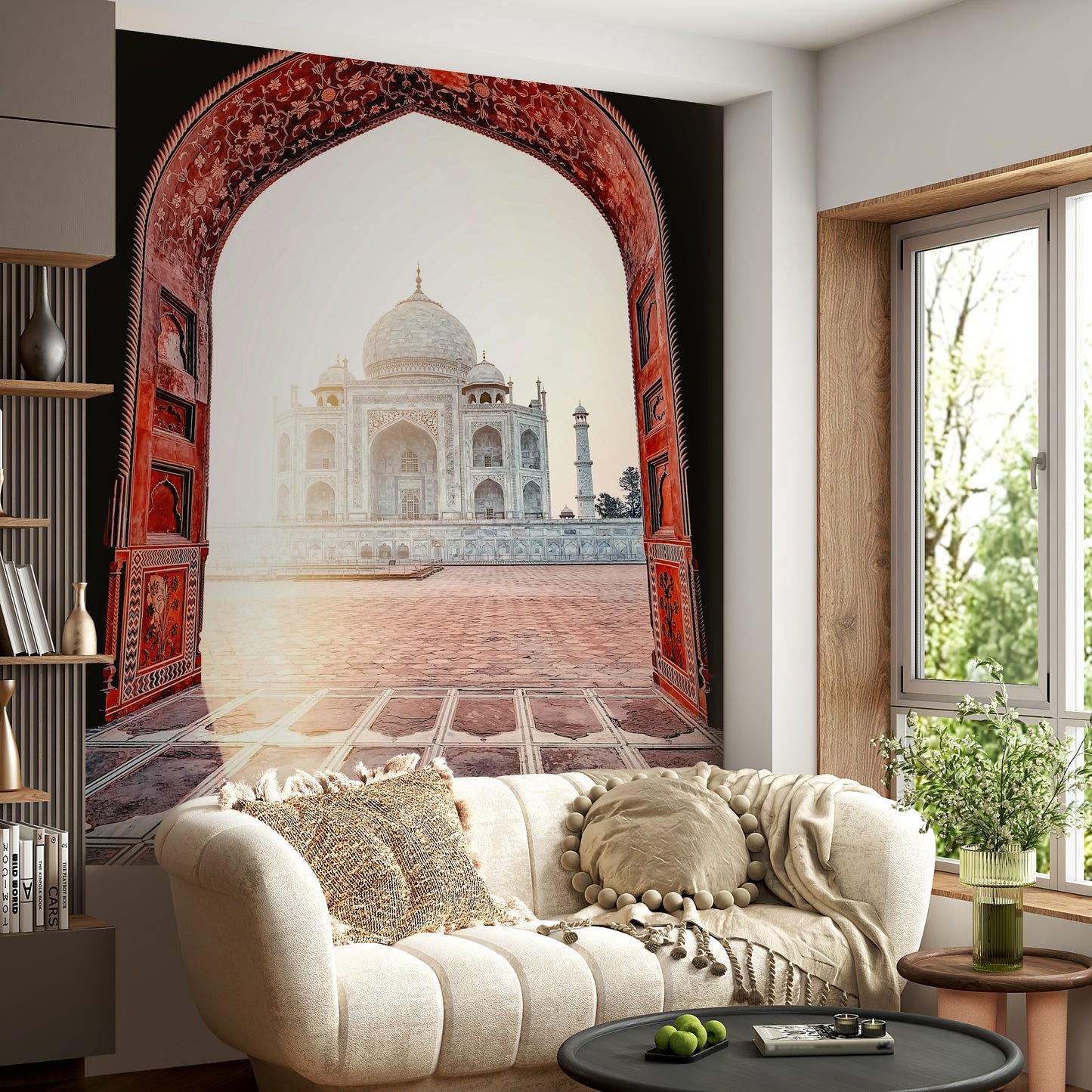 Taj Mahal Vista Wall Mural