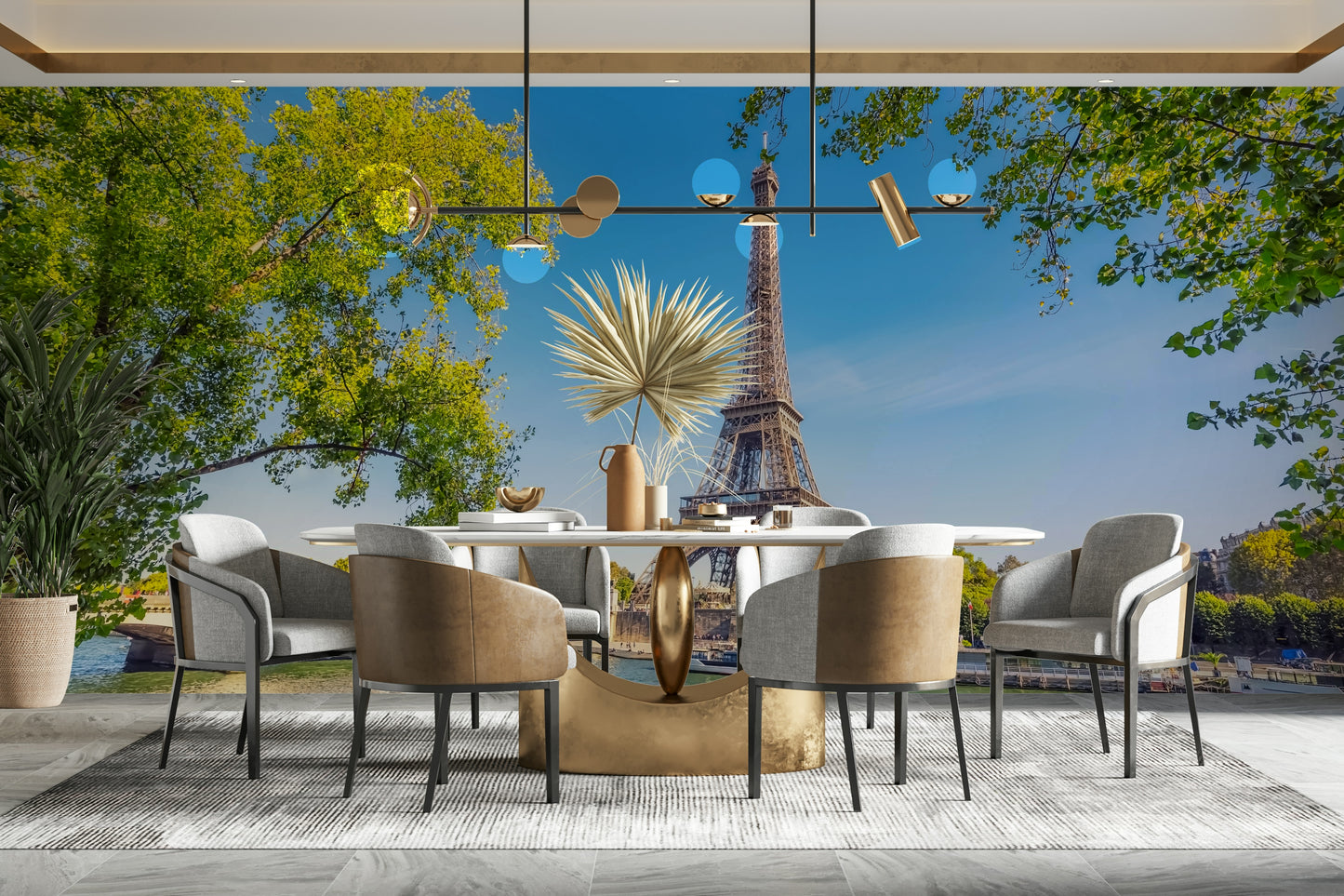 Parisian Majesty Wall Mural