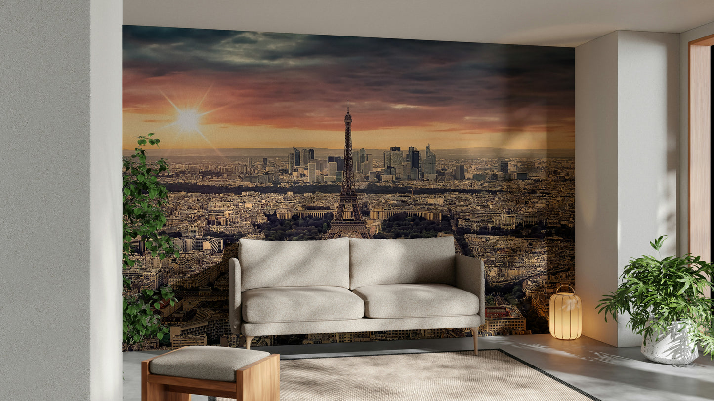 Parisian Dawn Wall Mural