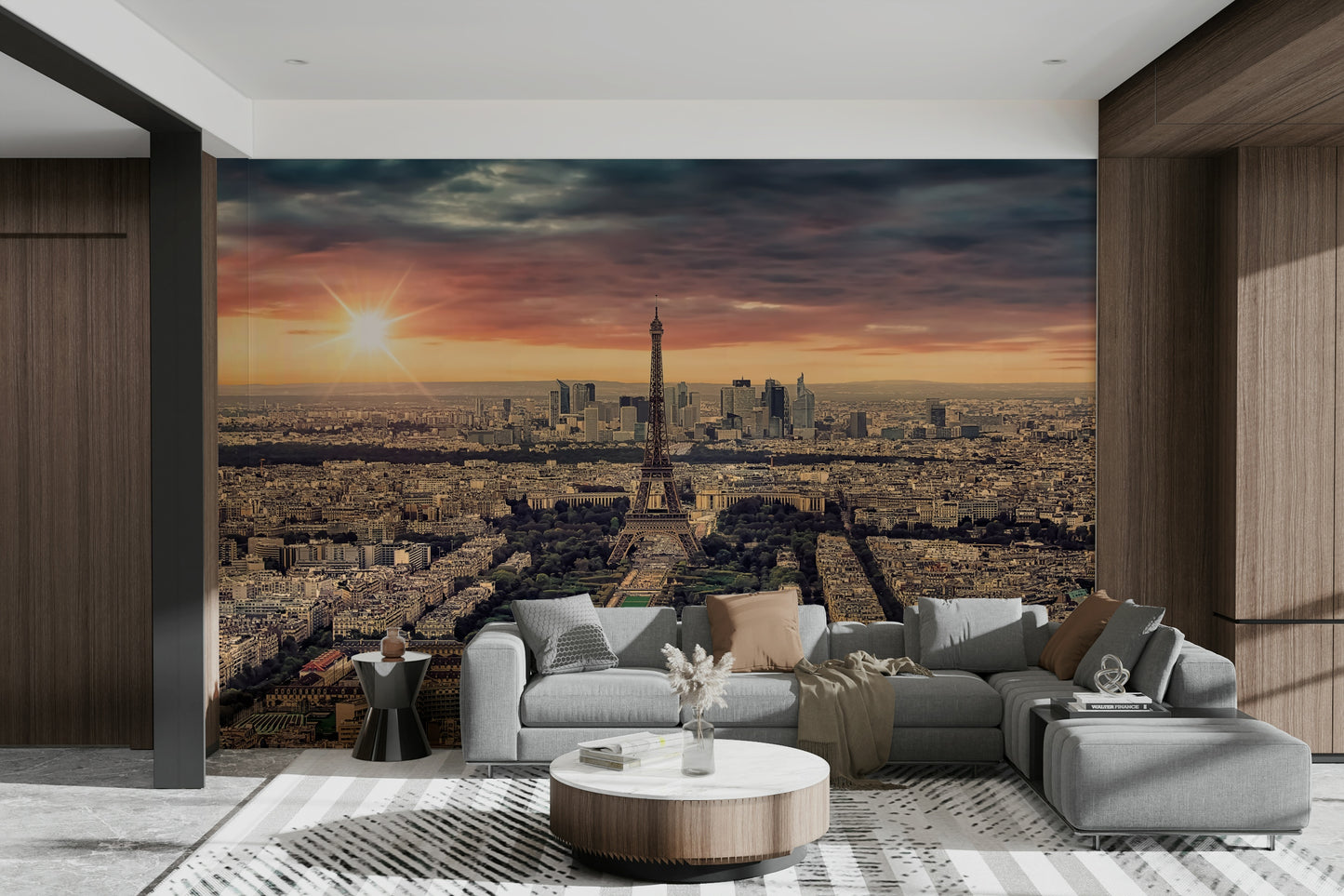 Parisian Dawn Wall Mural