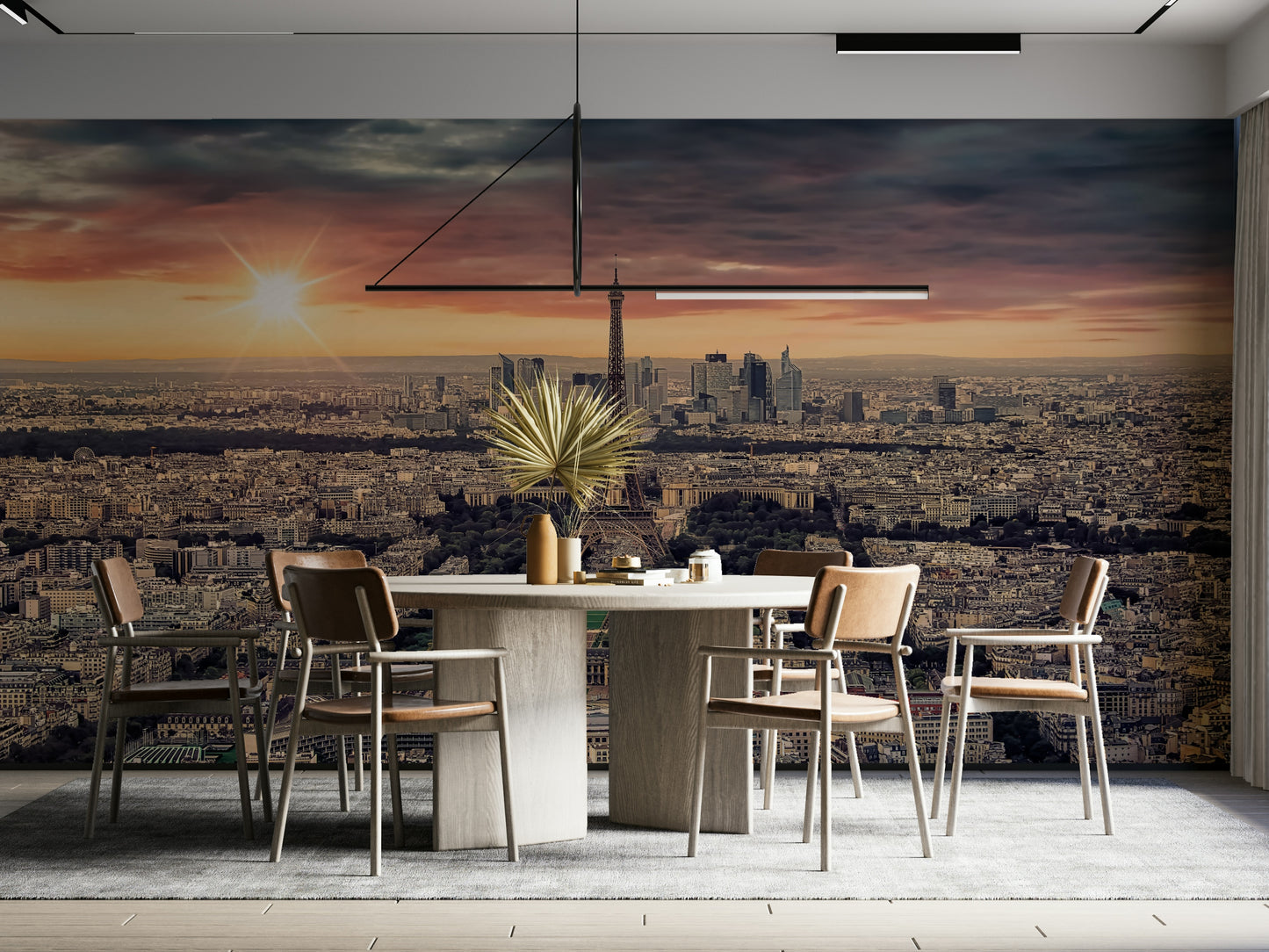 Parisian Dawn Wall Mural