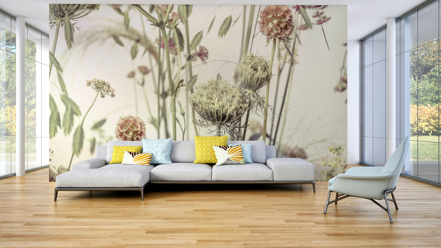 Wildflower Waltz Wall Mural
