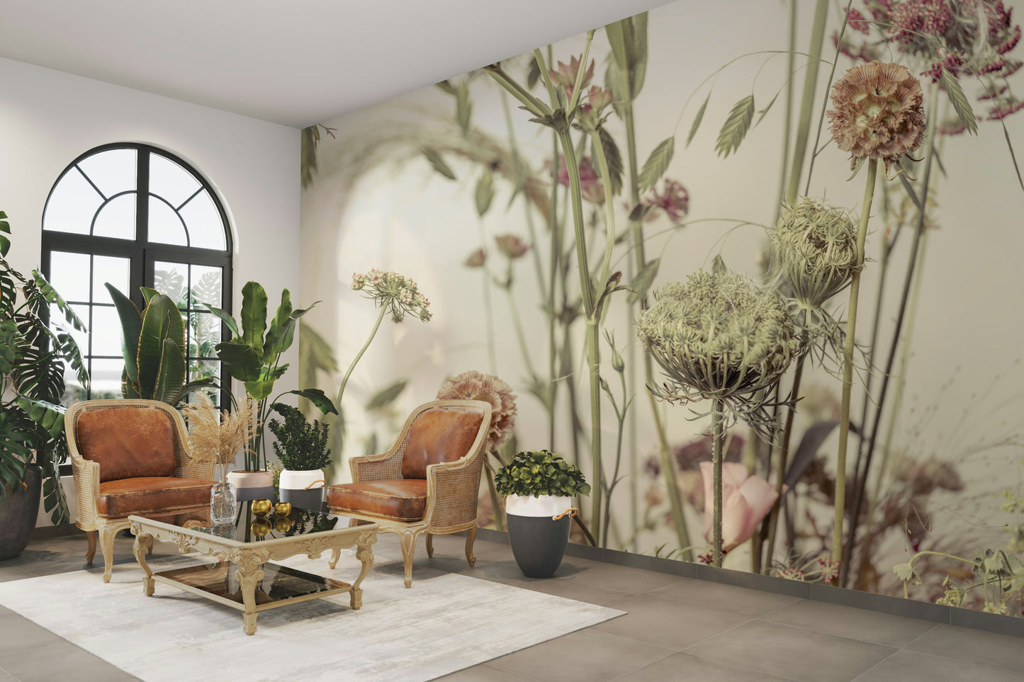 Wildflower Waltz Wall Mural