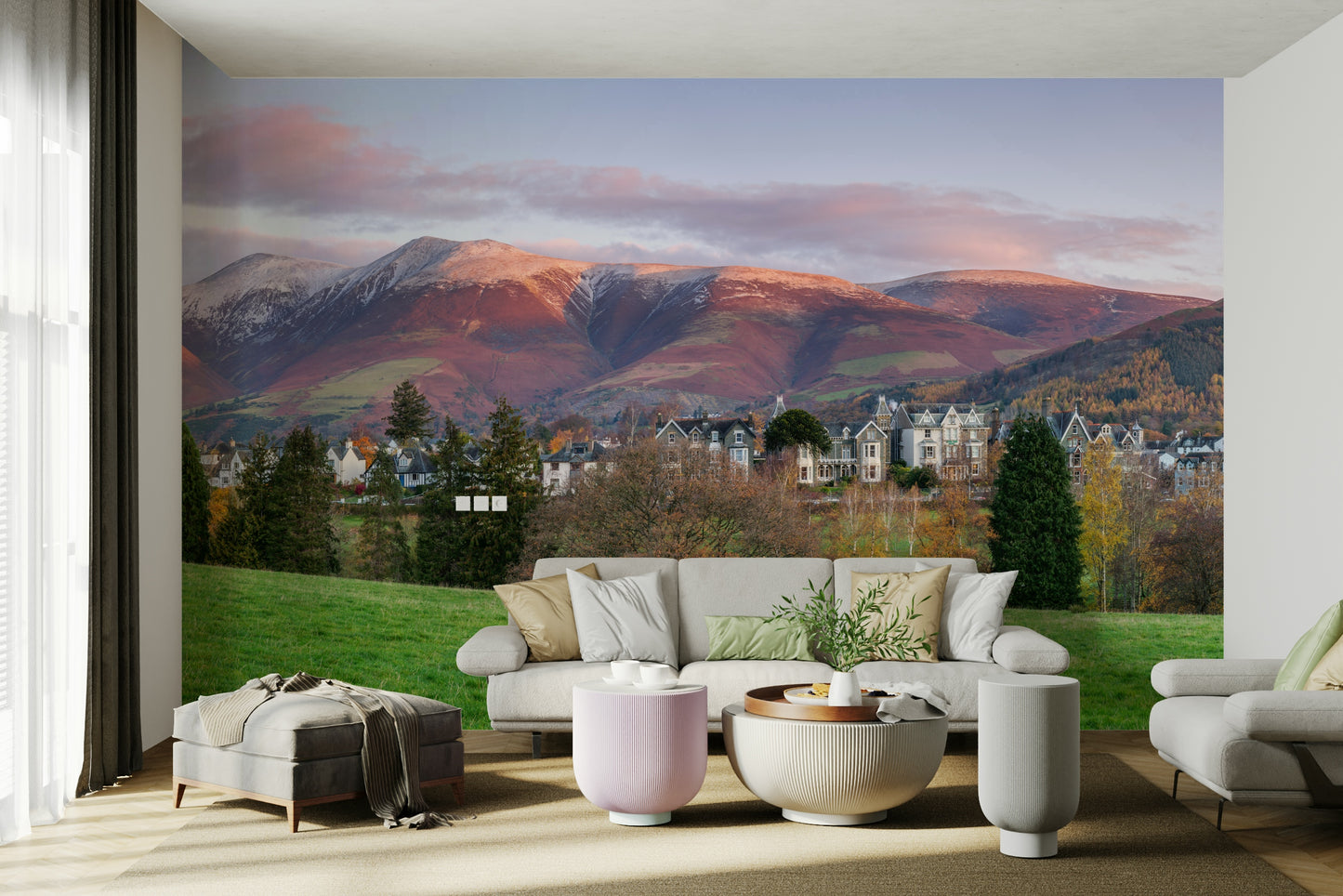 Sunrise Over Keswick Wall Mural