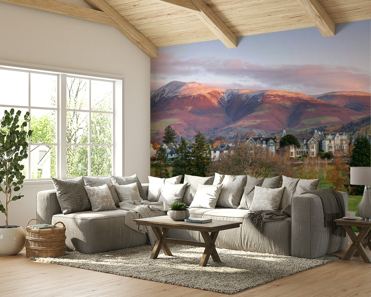 Sunrise Over Keswick Wall Mural