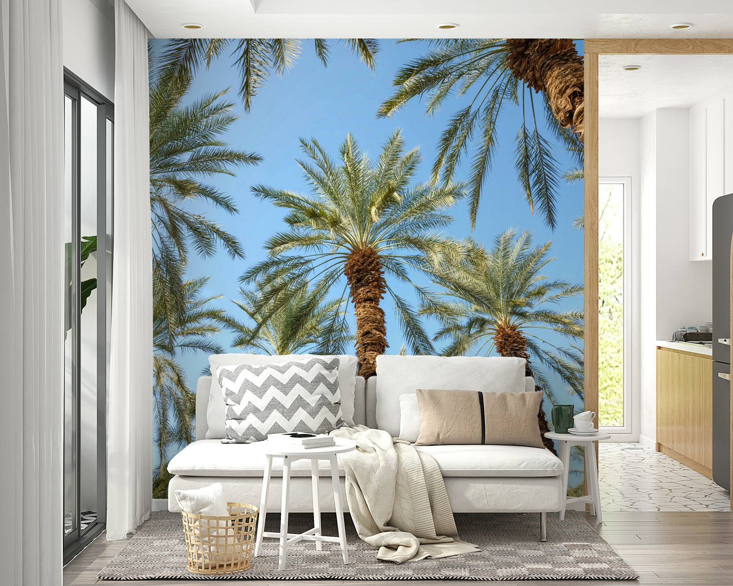 Keep Palm and carry on Wall Mural