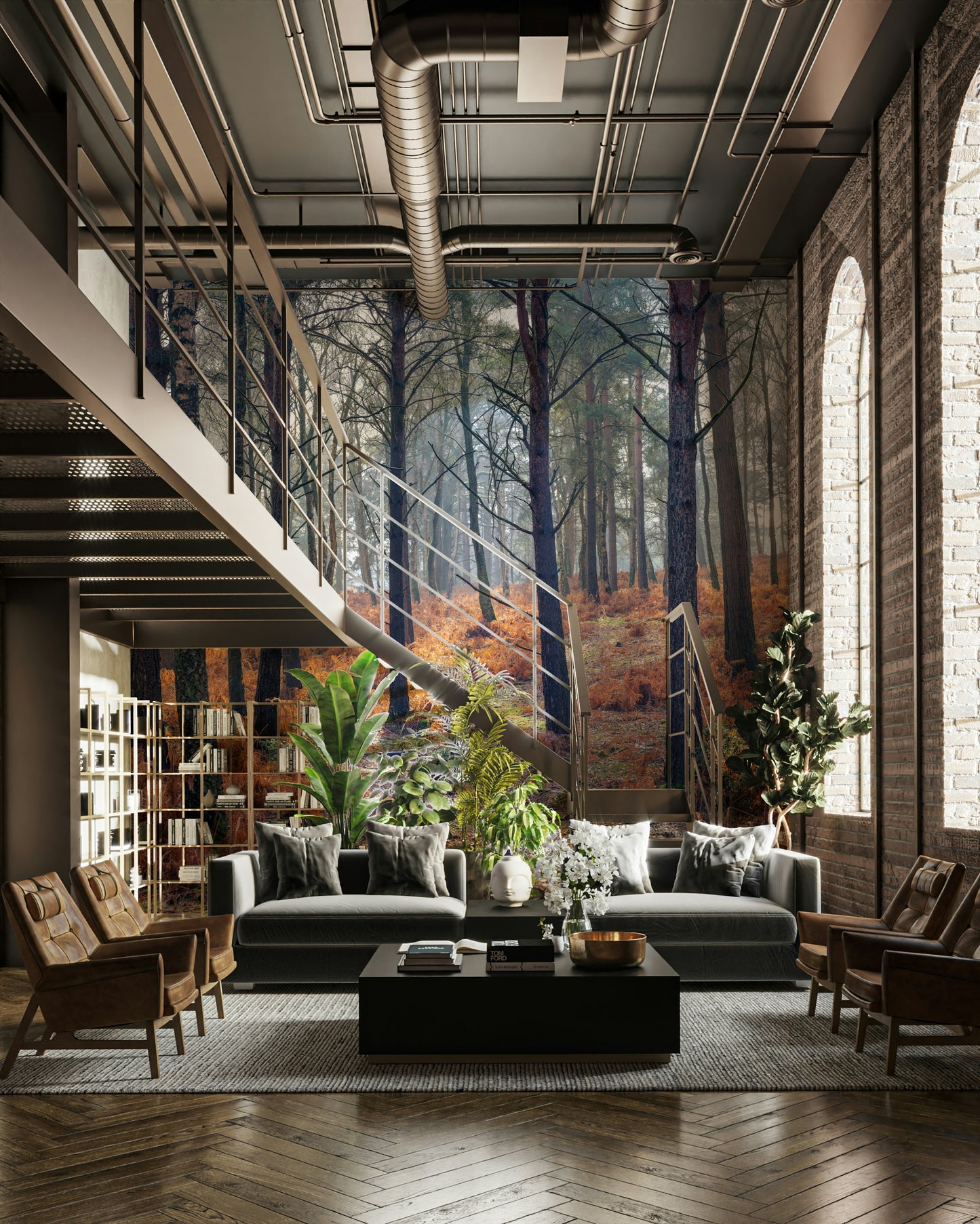 Woodland Whispers Wall Mural