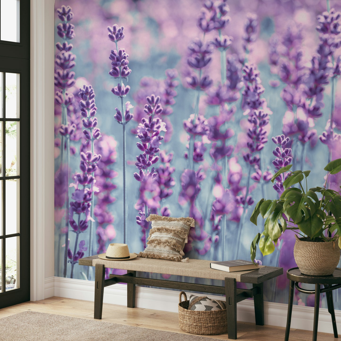 Lavender Dreamscape Wall Mural