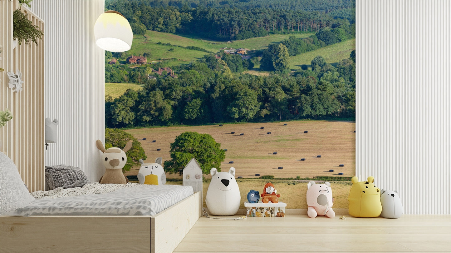 Rolling Hills Harmony Wall Mural