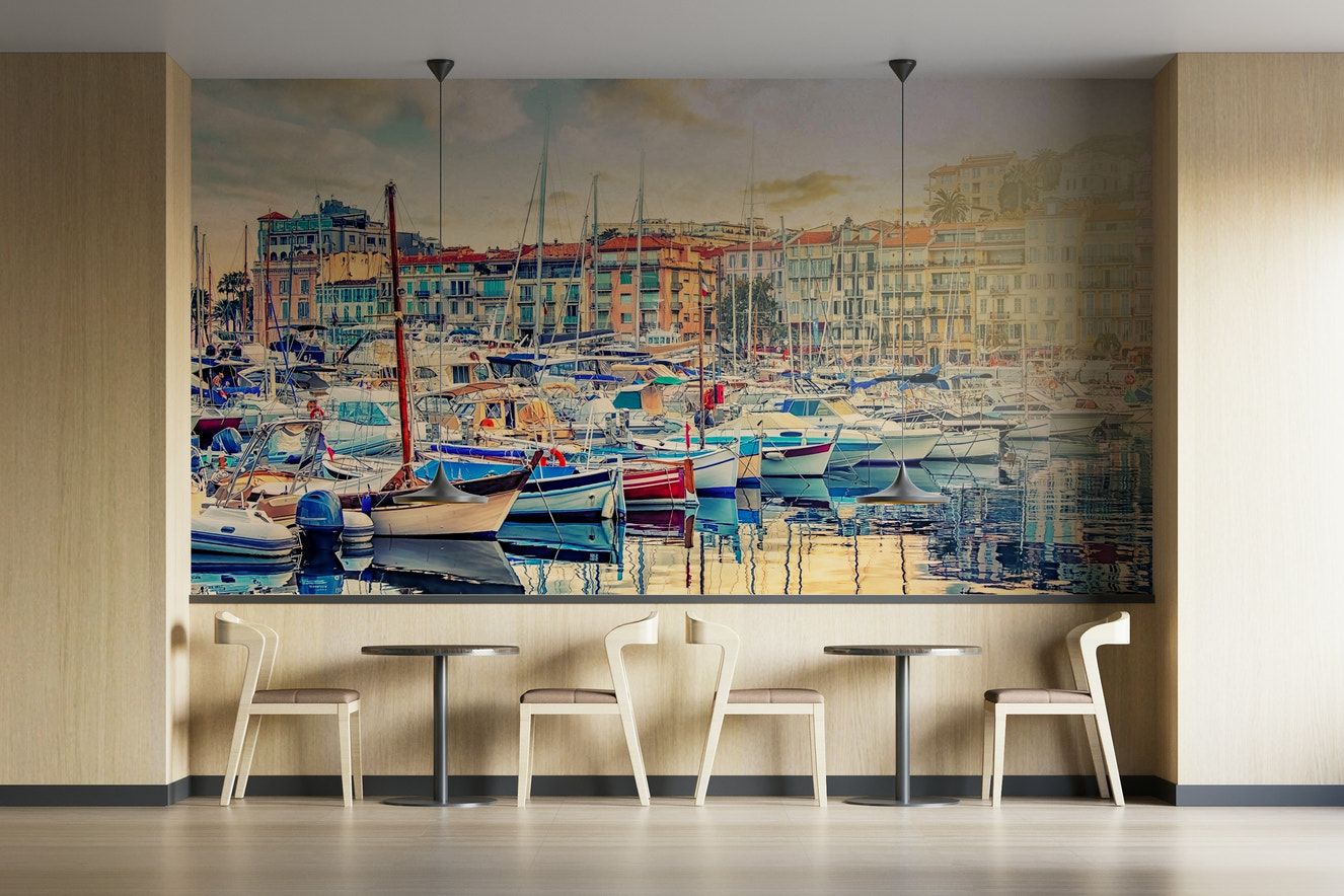 Harbor Serenity Wall Mural