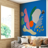 A contemplative sweet treat wallpaper mural for a feature wall.

