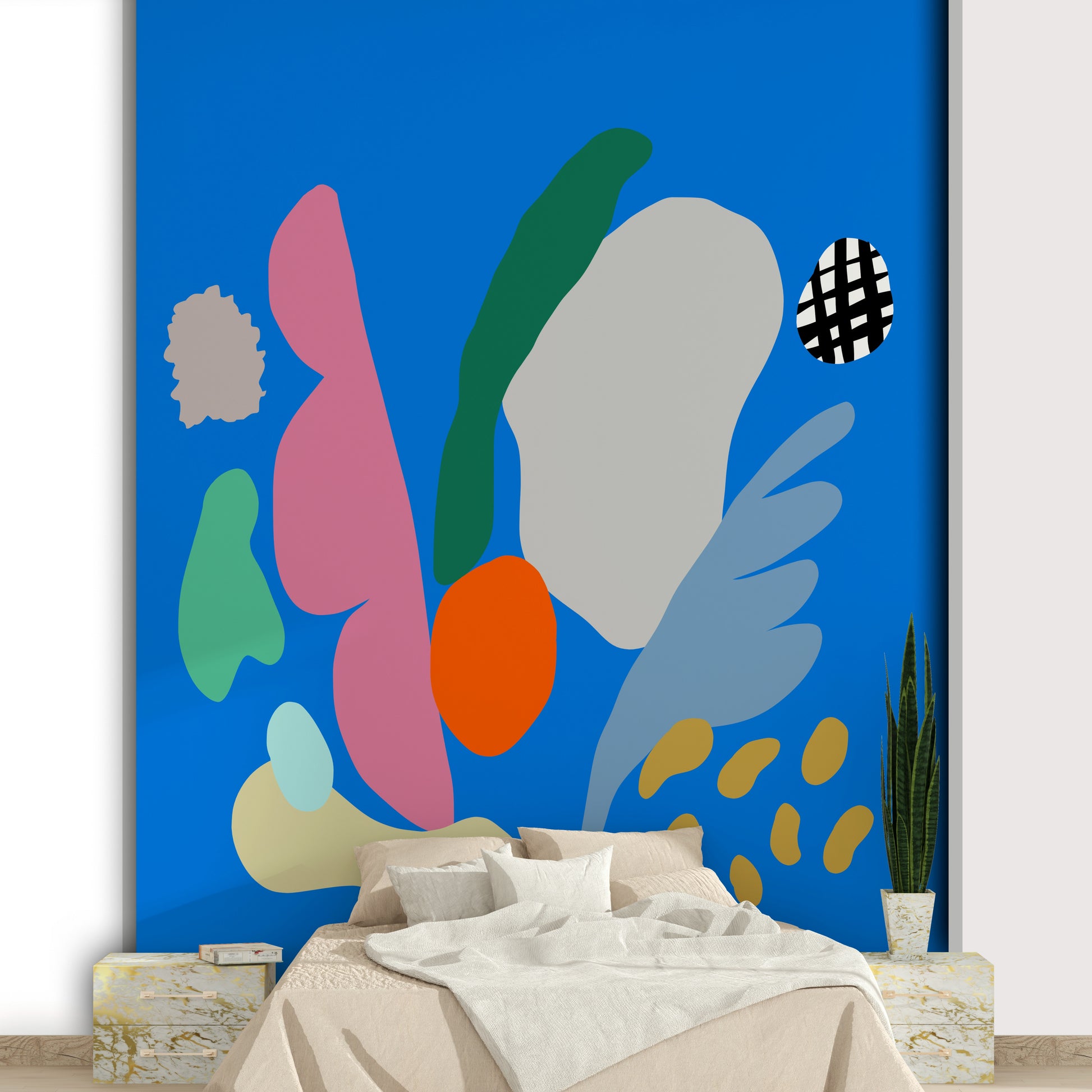 A classic ice cream design wallpaper for walls.

