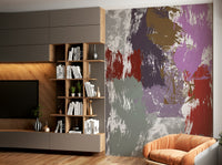 A serene subtle flower wall mural for your decor.


