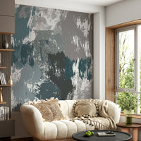 A serene cold mountain wall mural for your decor.

