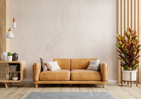 A graceful subtle pattern wall mural in cool, tranquil tones.

