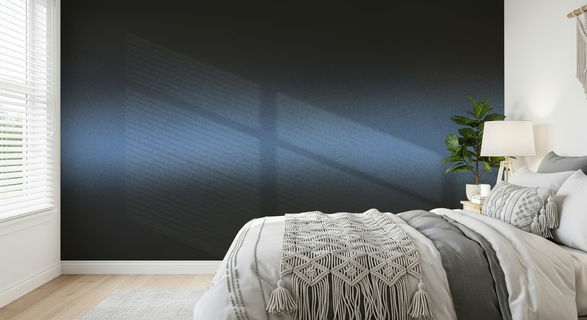 A serene subtle fog wall mural for your decor.

