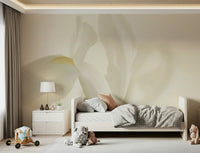 A serene subtle flower wall mural for your decor.