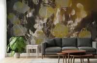 A classic soft floral wallpaper for walls.