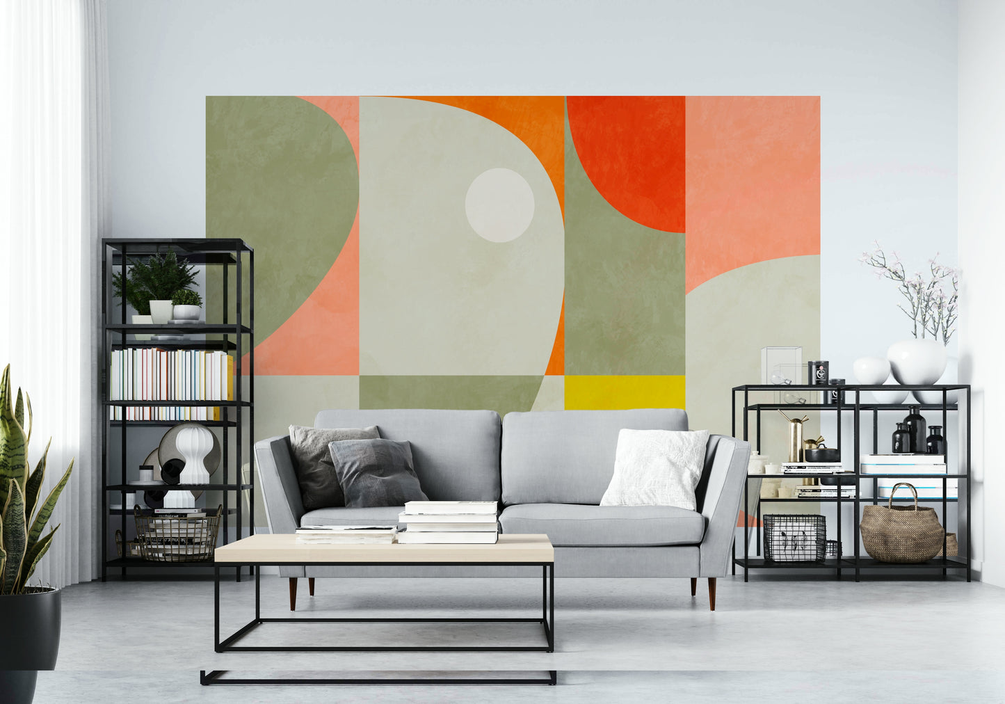 Geometry in Harmony Wall Mural -2858625