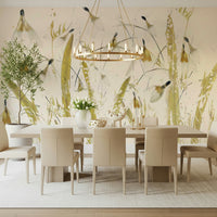 A classic abstract design wallpaper for walls.