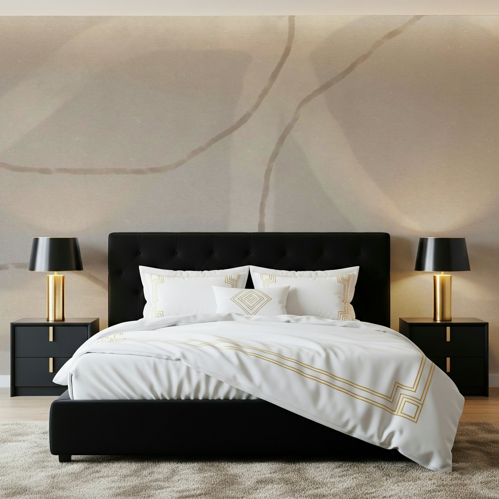 A classic abstract design wallpaper for walls.