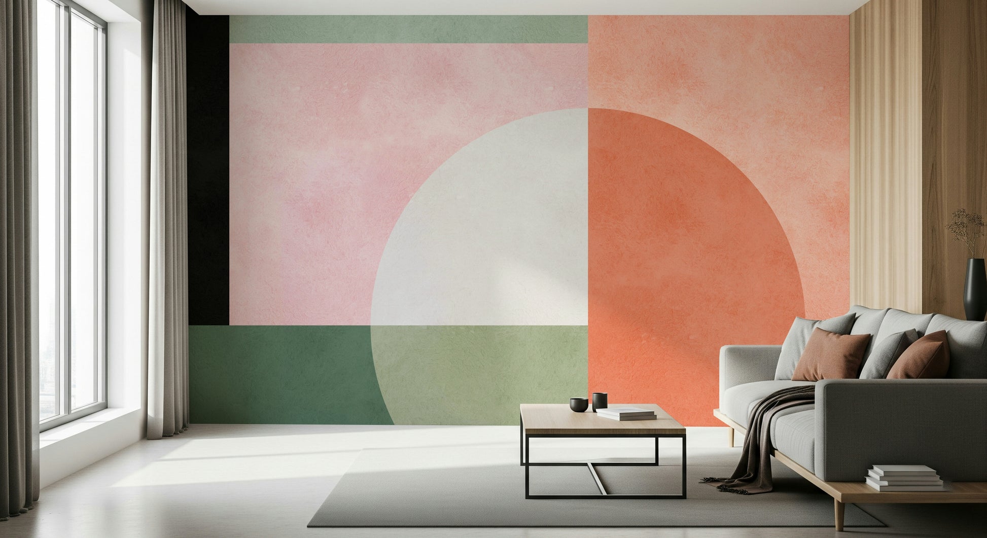 A classic abstract design wallpaper for walls.

