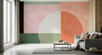 A classic abstract design wallpaper for walls.

