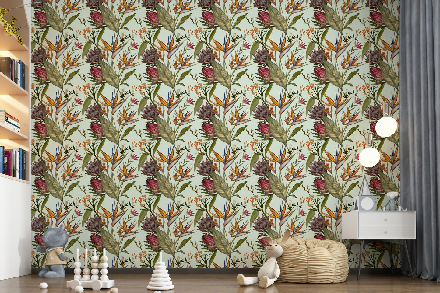 Botanical Exotic Wall Mural -2947713