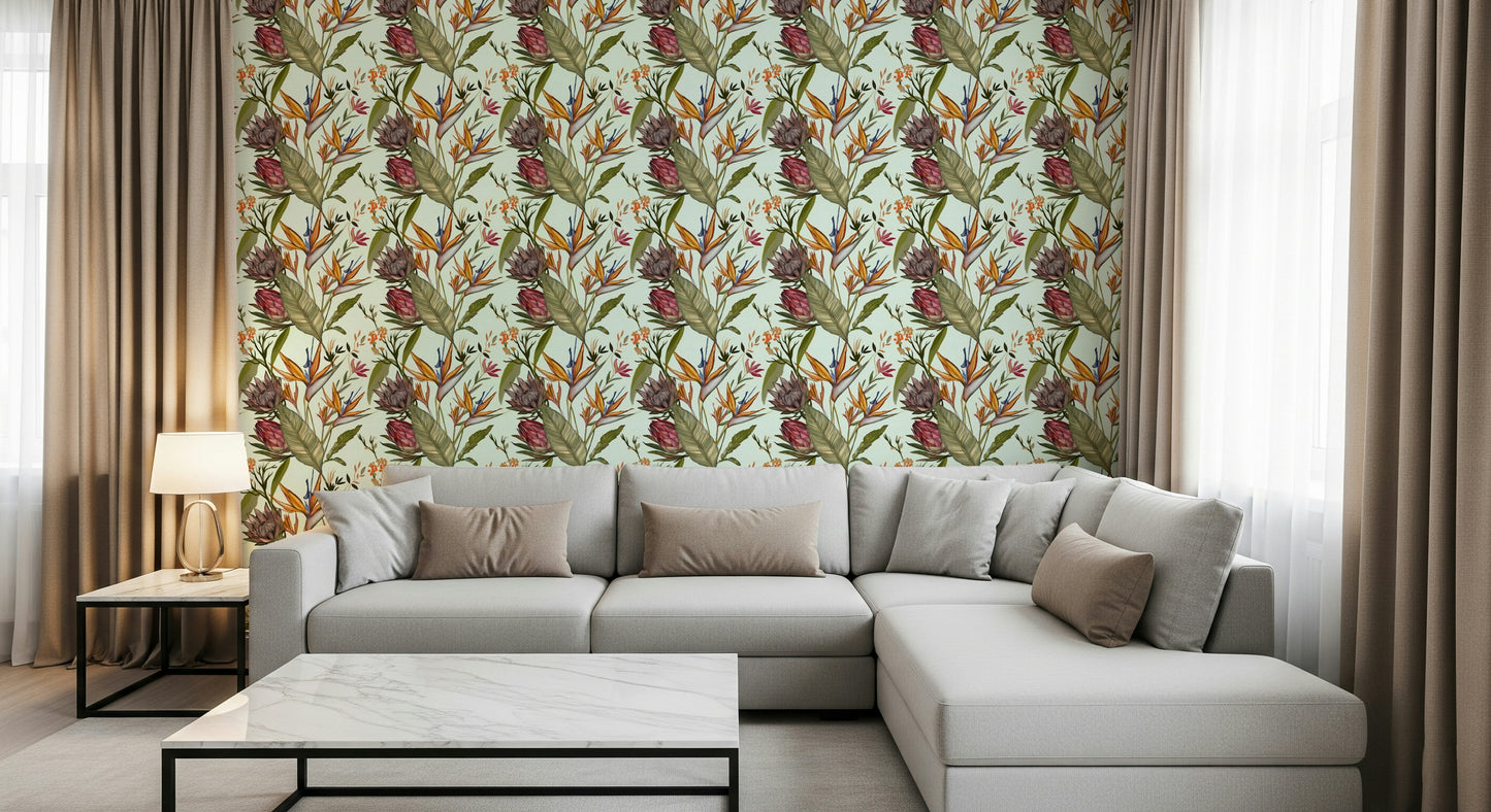 Botanical Exotic Wall Mural -2947713