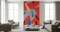 A classic abstract design wallpaper for walls.