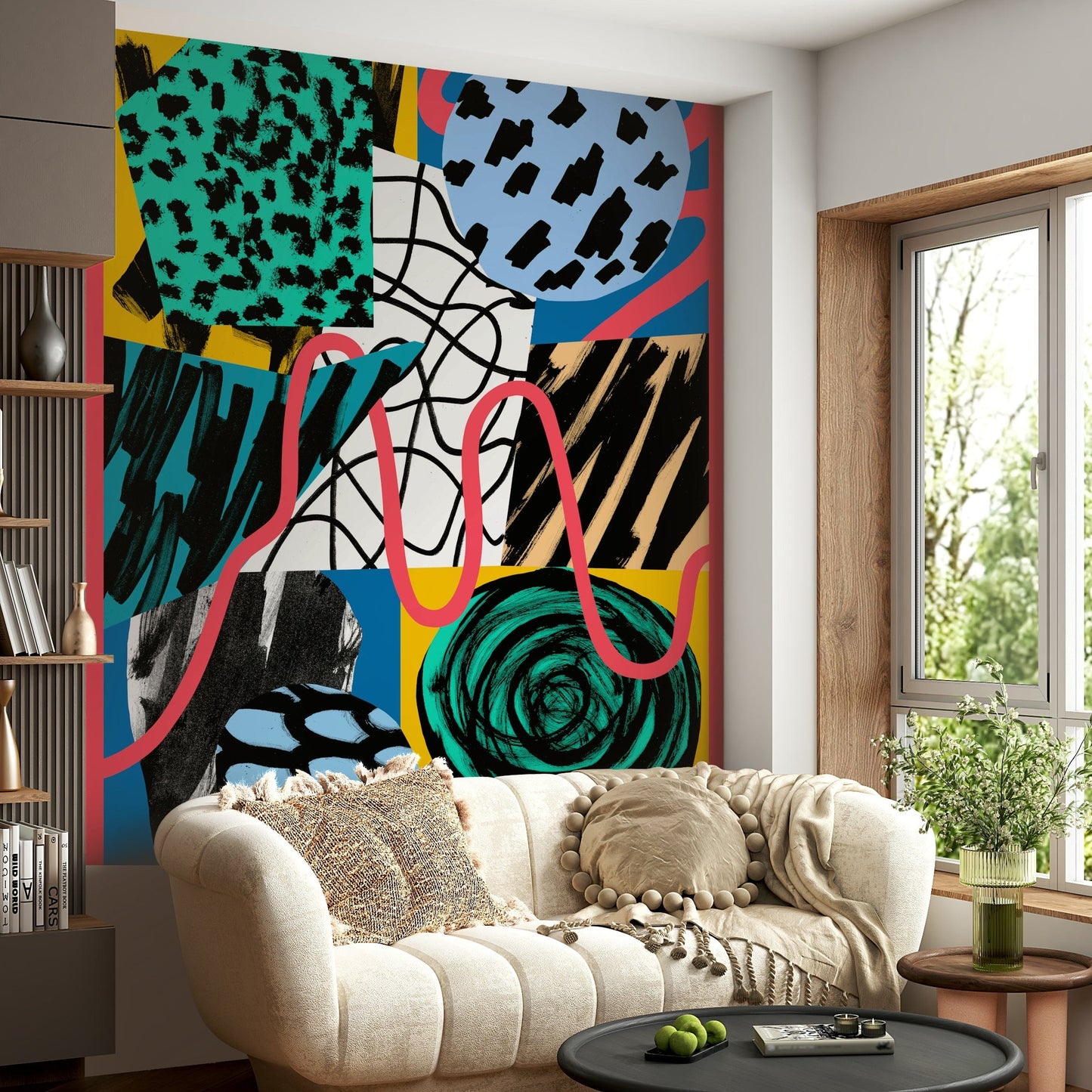 Telephaty Wall Mural