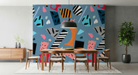 A classic abstract design wallpaper for walls.