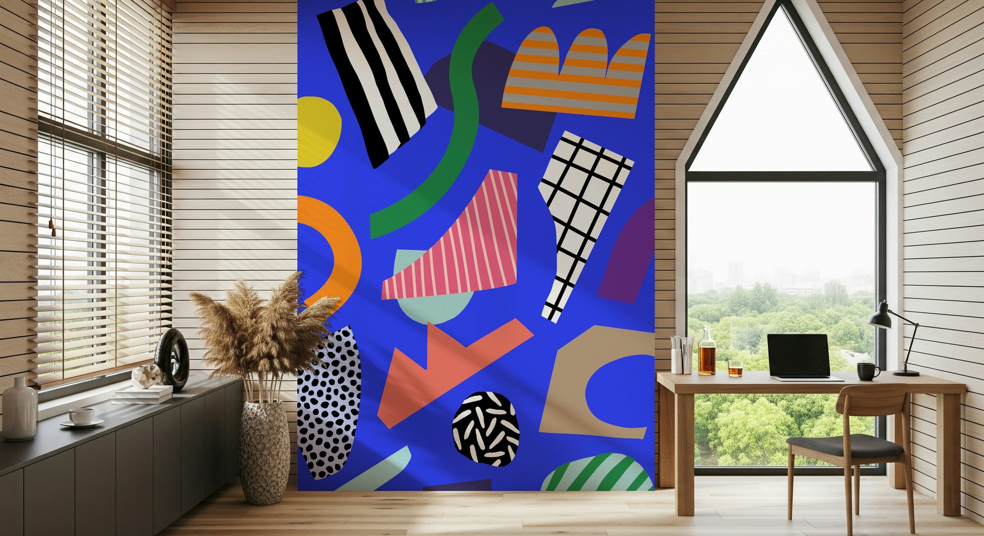 A high-quality minimalist wall mural for walls.