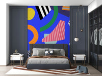 A classic abstract design wallpaper for walls.
