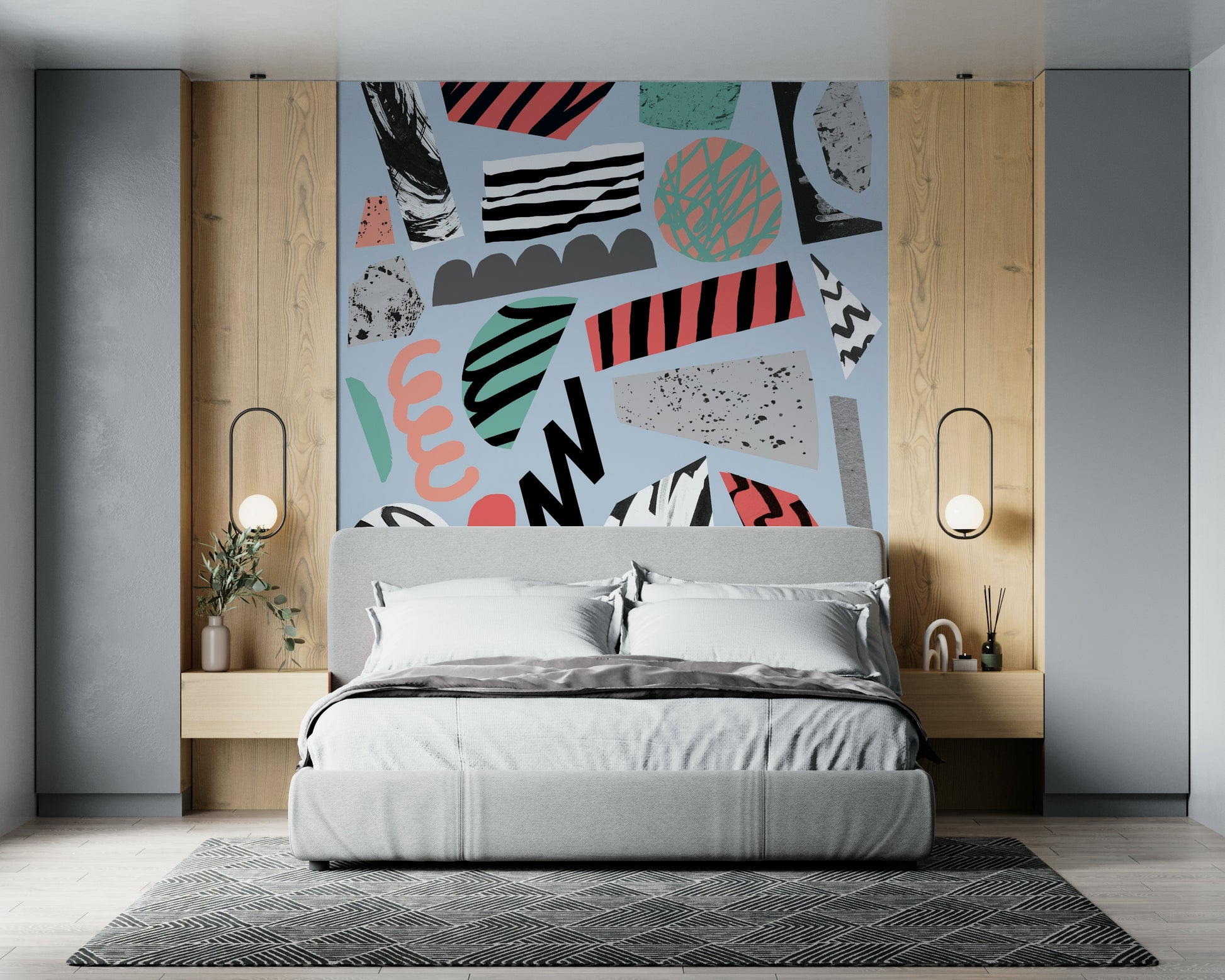 A classic natural theme wallpaper for walls.